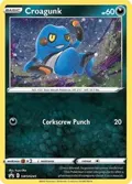 Croagunk - SWSH245 (Cosmos Holo) #SWSH245