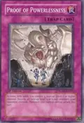 Proof of Powerlessness RGBT-EN076
