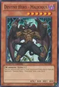 Destiny HERO - Malicious GLD3-EN009