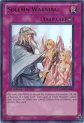 Solemn Warning DREV-EN077