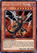 Malefic Red-Eyes B. Dragon (Secret) YMP1-EN001