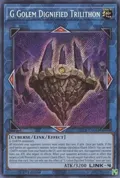 G Golem Dignified Trilithon BLCR-EN045