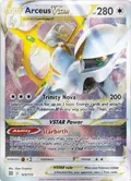 Arceus VSTAR - 123/172 (Metal Card) #123/172