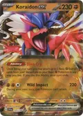 Koraidon ex #125/198