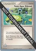 Team Aqua Hideout - 2005 (Curran Hill) #78/95