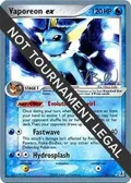 Vaporeon ex - 2006 (Jimmy Ballard) #110/113