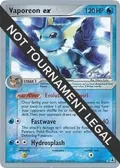 Vaporeon ex - 2007 (Tom Roos) #110/113