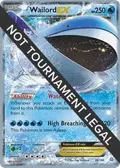 Wailord EX - 2015 (Jacob Van Wagner) #38/160