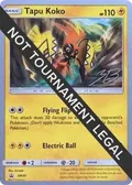 Tapu Koko - 2017 (Zachary Bokhari) #SM30