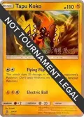 Tapu Koko - 2017 (Kabu Fukase) #SM30