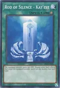 Rod of Silence - Kay'est DCR-EN036