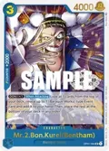 Mr.2.Bon.Kurei (Bentham) (Store Championship Participation Pack Vol. 2) OP01-084