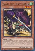Baku the Beast Ninja MP23-EN168