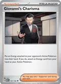 Giovanni's Charisma #161/165