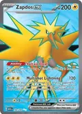 Zapdos ex #192/165