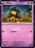 Abra - 063/165 (Cosmos Holo) #063/165