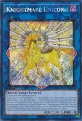 Knightmare Unicorn (Platinum Secret Rare) RA01-EN043