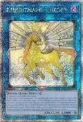 Knightmare Unicorn (Quarter Century Secret Rare) RA01-EN043
