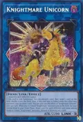 Knightmare Unicorn (Alternate Art) (Secret Rare) RA01-EN043