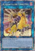 Knightmare Unicorn (Alternate Art) (Quarter Century Secret Rare) RA01-EN043