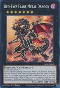Red-Eyes Flare Metal Dragon RA01-EN038