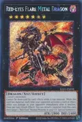 Red-Eyes Flare Metal Dragon (Platinum Secret Rare) RA01-EN038