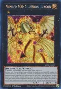 Number 100: Numeron Dragon (Platinum Secret Rare) RA01-EN039