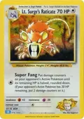 Lt. Surge's Raticate #016/034