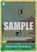 Where the Wind Blows (Starter Deck 11: Uta Deck Battle) P-058