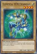 Elemental HERO Sparkman STAS-EN001