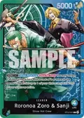 Roronoa Zoro & Sanji ST12-001