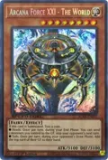 Arcana Force XXI - The World (Secret Rare) SGX4-ENB01