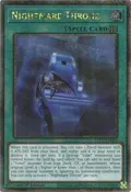 Nightmare Throne (Quarter Century Secret Rare) LEDE-EN061
