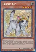 Rescue Cat (Alternate Art) (Secret Rare) RA02-EN001