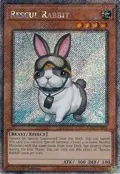 Rescue Rabbit (Platinum Secret Rare) RA02-EN008