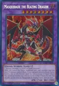 Masquerade the Blazing Dragon (Secret Rare) RA02-EN022
