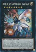Number 38: Hope Harbinger Dragon Titanic Galaxy (PCR) RA02-EN036