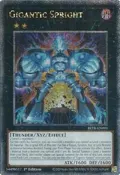 Gigantic Spright (Quarter Century Secret Rare) BLTR-EN091