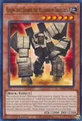 Golem that Guards the Millennium Treasures INFO-EN002