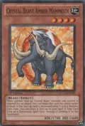 Crystal Beast Amber Mammoth LCGX-EN159