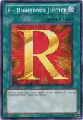 R - Righteous Justice LCGX-EN090