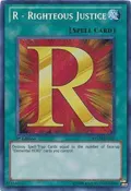 R - Righteous Justice RYMP-EN025