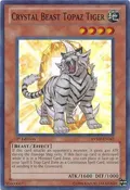 Crystal Beast Topaz Tiger RYMP-EN043