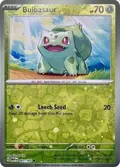Bulbasaur - 001/165 (Reverse Cosmos Holo) (Costco Exclusive) #001/165