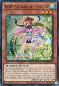 Secret Six Samurai - Hatsume RA03-EN016