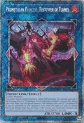 Promethean Princess, Bestower of Flames (Platinum Secret Rare) RA03-EN050