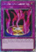 Cursed Seal of the Forbidden Spell (Platinum Secret Rare) RA03-EN076