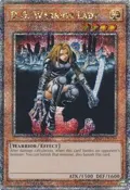D.D. Warrior Lady (Quarter Century Secret Rare) RA03-EN129