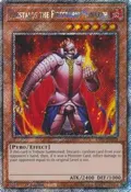 Thestalos the Firestorm Monarch (Platinum Secret Rare) RA03-EN143