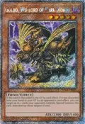 Goldd, Wu-Lord of Dark World (Platinum Secret Rare) RA03-EN159